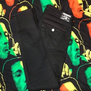 True Religion Black Skinny Jeans